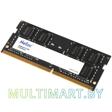 Оперативная память Netac Basic 16GB DDR4 SODIMM PC4-21300 (NTBSD4N26SP-16) картинка 3